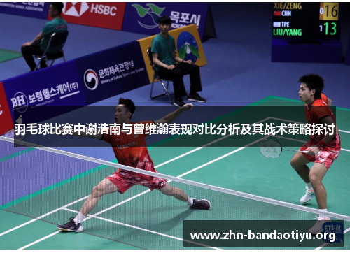 羽毛球比赛中谢浩南与曾维瀚表现对比分析及其战术策略探讨